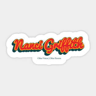 Nanci Griffith Sticker